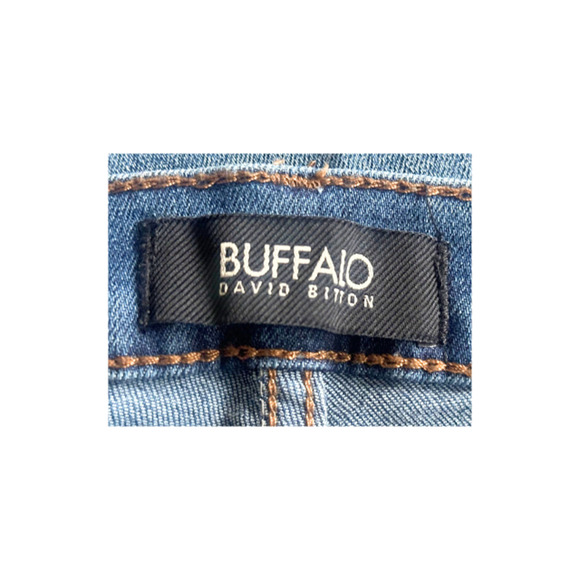 Buffalo David Bitton Jeans Faith Crop Skinny Cuffed Denim Women’s Size 30 - Picture 7 of 9
